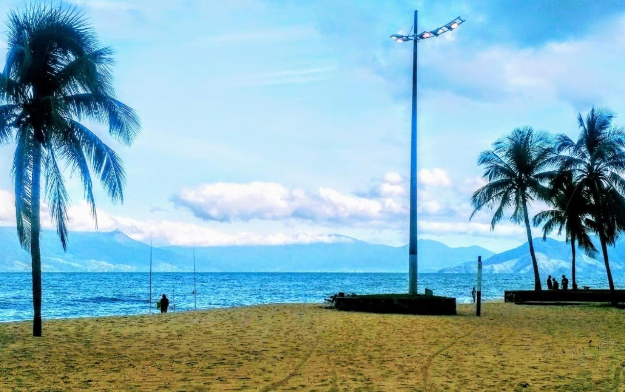 Apartamento Pé na Areia Martim de Sá Caraguatatuba Exterior foto